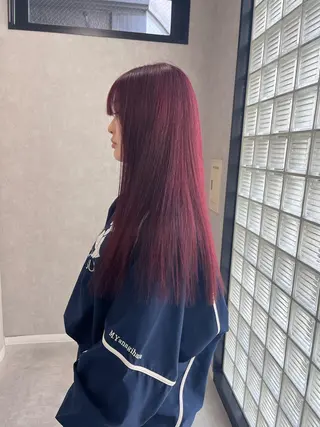 カラー UNBALANCE  OSAKA所属・縮毛矯正モデル 募集中Yuuriのヘアスタイル