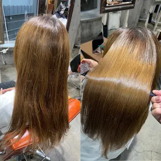 ロング 🌈髪質改善💕 縮毛矯正✨青木まで✨のヘアスタイル