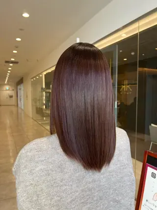 セミロング 💎K-two名古屋 安田ちづる💎のヘアスタイル