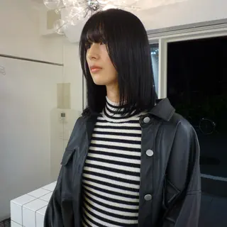 ミディアム カラーモデル募集 /鮫島 丈のヘアスタイル