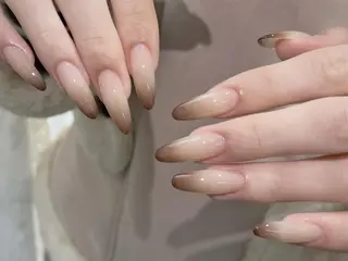 ネイル ☁️Minmin Tsuki💙🩵のネイルデザイン