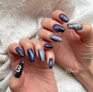 ネイル revia所属・ERI Nailistのネイルデザイン