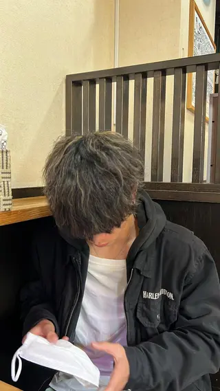 メンズ Lisa🪄似合わせ ／デザインカラーのヘアスタイル