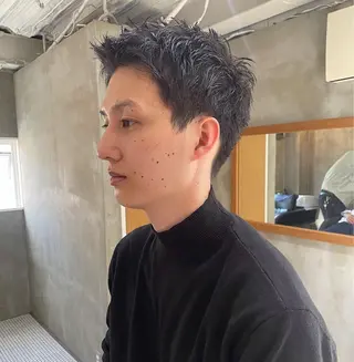 ショート メンズ 渋谷/原宿/メンズ/ コヤマトモヤのヘアスタイル