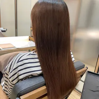ロング ついざき はるかのヘアスタイル