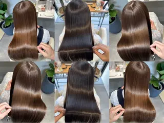 ロング 髪質改善Symbols池袋所属・女性髪質改善美容師 ユウキのヘアスタイル