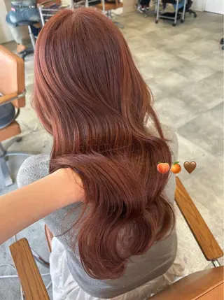 ロング チナツ/透明感カラー /酸性縮毛のヘアスタイル