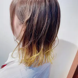 ショート カラー ⚠️激安ブリーチで 後悔してる方へ⚠️のヘアスタイル