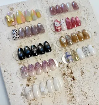 ネイル VIVA NAIL所属・自爪を傷つけない フィルイン3500円のネイルデザイン