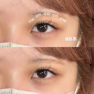 マツエク・マツパ 🎀束感マツエク/ カカエ アイナ🎀のマツエク・マツパデザイン