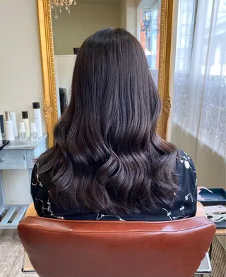 ロング カラー 【艶ヘア】 どうまえのヘアスタイル