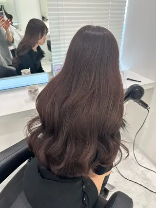 ロング カラー ♡上品韓国髪♡ブラ ウン/SAYATOのヘアスタイル