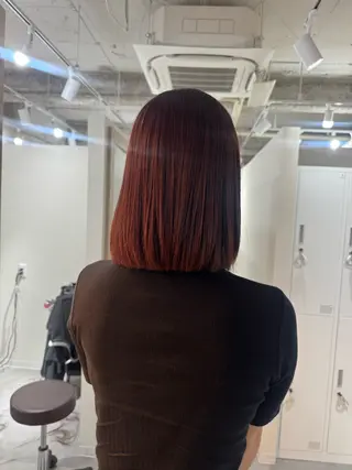 ミディアム カラー 🌬️attrait 髪質改善/個室サロンのヘアスタイル