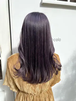 ロング カラー 美容室tanacocolo所属・草野 ゆずきのヘアスタイル