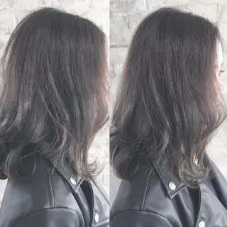 ミディアム Calenda/ パーソナル美髪サロンのヘアスタイル