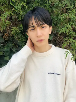 ショート メンズ🍃ナチュラル 韓国風ヘアRENのヘアスタイル