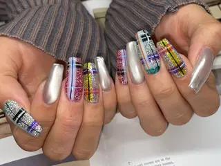 ロング écrin所属・kouno megumiのネイルデザイン