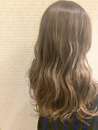 ロング カラー 小沼采唯👧🏼 海好きオヌちゃんのヘアスタイル