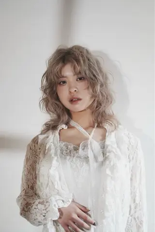 ミディアム カラー デザイン/レイヤー/ yuan⟡.·のヘアスタイル