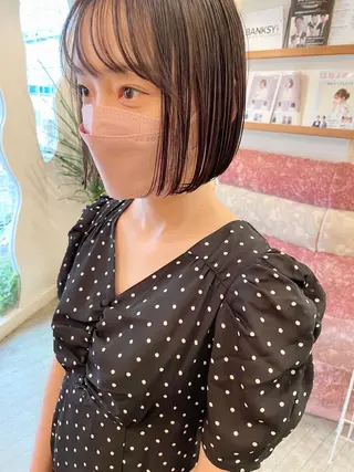ショート 【ボブ/個室サロン】 癒し空間mimuraのヘアスタイル