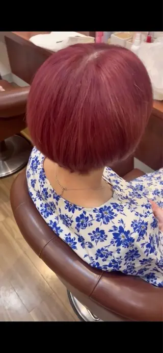 ショート カラー PA.ZA.PA南館店所属・齊藤 聖輝のヘアスタイル