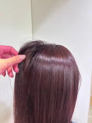 セミロング ❄️ゆき/表参道/ /暖色♥️/うる艶のヘアスタイル