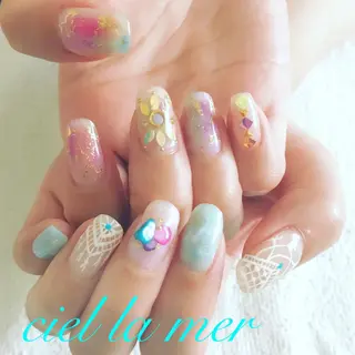 ネイル ciel la merのネイルデザイン