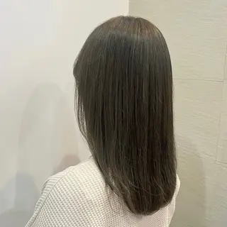 セミロング カラー 韓国風/透明感カラー 🐵mayu* 🐵のヘアスタイル