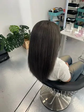 ミディアム カラー 野崎 孝章のヘアスタイル