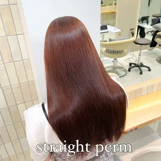 ロング パーマ ✨縮毛矯正　韓国ヘア レイヤー✨大濱快斗のヘアスタイル