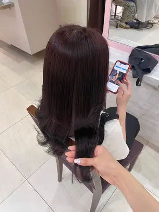 カラー euphoria +n 池袋サンシャイン通り所属・euphoria みい♡のヘアスタイル