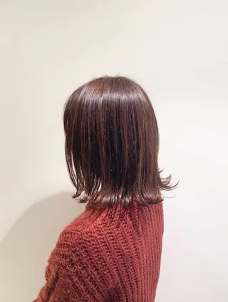 ミディアム ショート、ボブ/ 川鍋薫のヘアスタイル