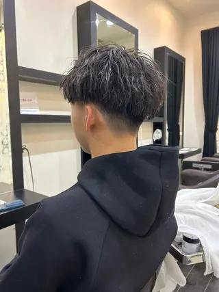 パーマ メンズ 長谷川 啓吾のヘアスタイル