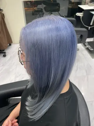 ミディアム カラー 🐥くまがい💛 ダブルカラー／パーマのヘアスタイル