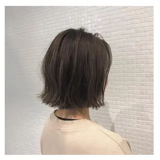 ショート カラー icie所属・大阪ヴィーガンサロン KANAKOのヘアスタイル