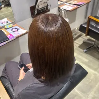 カラー 柴藤 れもんのヘアスタイル