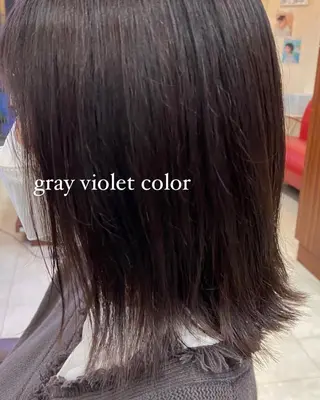 ショート カラー justbeauty CiNQのヘアスタイル