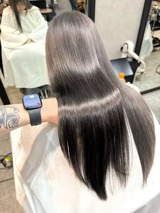 ロング 田中 聖也のヘアスタイル