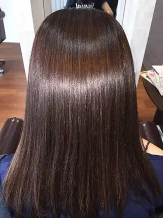 ロング 髪質改善サロン 福田昌子のヘアスタイル