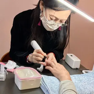 ネイル ハンドケア&ネイルケア桃の木所属・ケアリスト🍀 マリユキのネイルデザイン