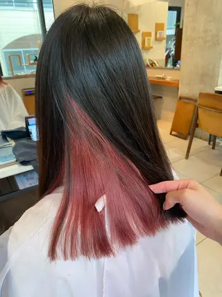 セミロング カラー 艶カラー/耳つぼ/ 渡辺奈緒のその他イメージ