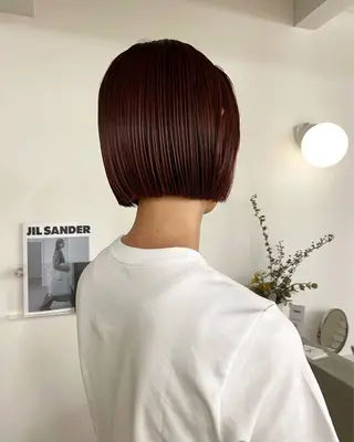 ショート カラー tonari所属・ブリーチモデル/ カットモデル/Riaのヘアスタイル