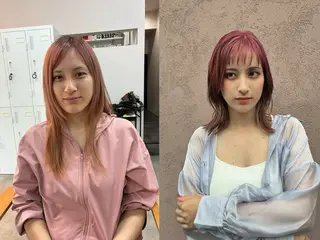 セミロング miyamori 🌼のヘアスタイル