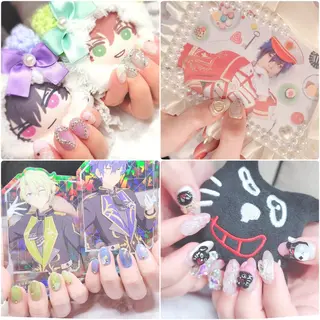 ネイル Runanail 鶴ヶ峰所属・Runanail.☽ 鶴ヶ峰　naruのネイルデザイン