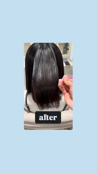 ミディアム 『大西 陸』 透明感color🔆のヘアスタイル