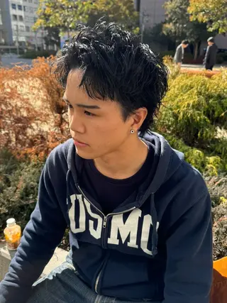 ショート カラー メンズ Lond GULLMAN所属・高橋大和/ メンズ特化美容師のヘアスタイル