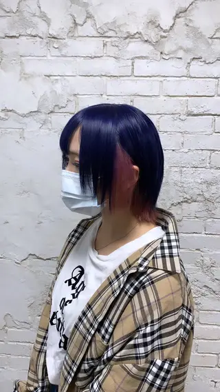 ショート 派手髪支持率No1 Eisukeのヘアスタイル
