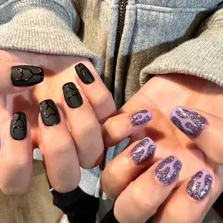 ショート m kaori𓃟のネイルデザイン