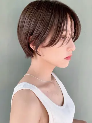 ショート 木村【ショート/ 耳だしショート】のヘアスタイル