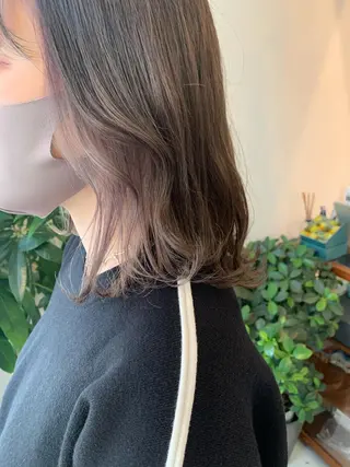 ミディアム カラー misch by urban所属・名駅🦢大人艶カラー 🪽カミヤアカネのヘアスタイル